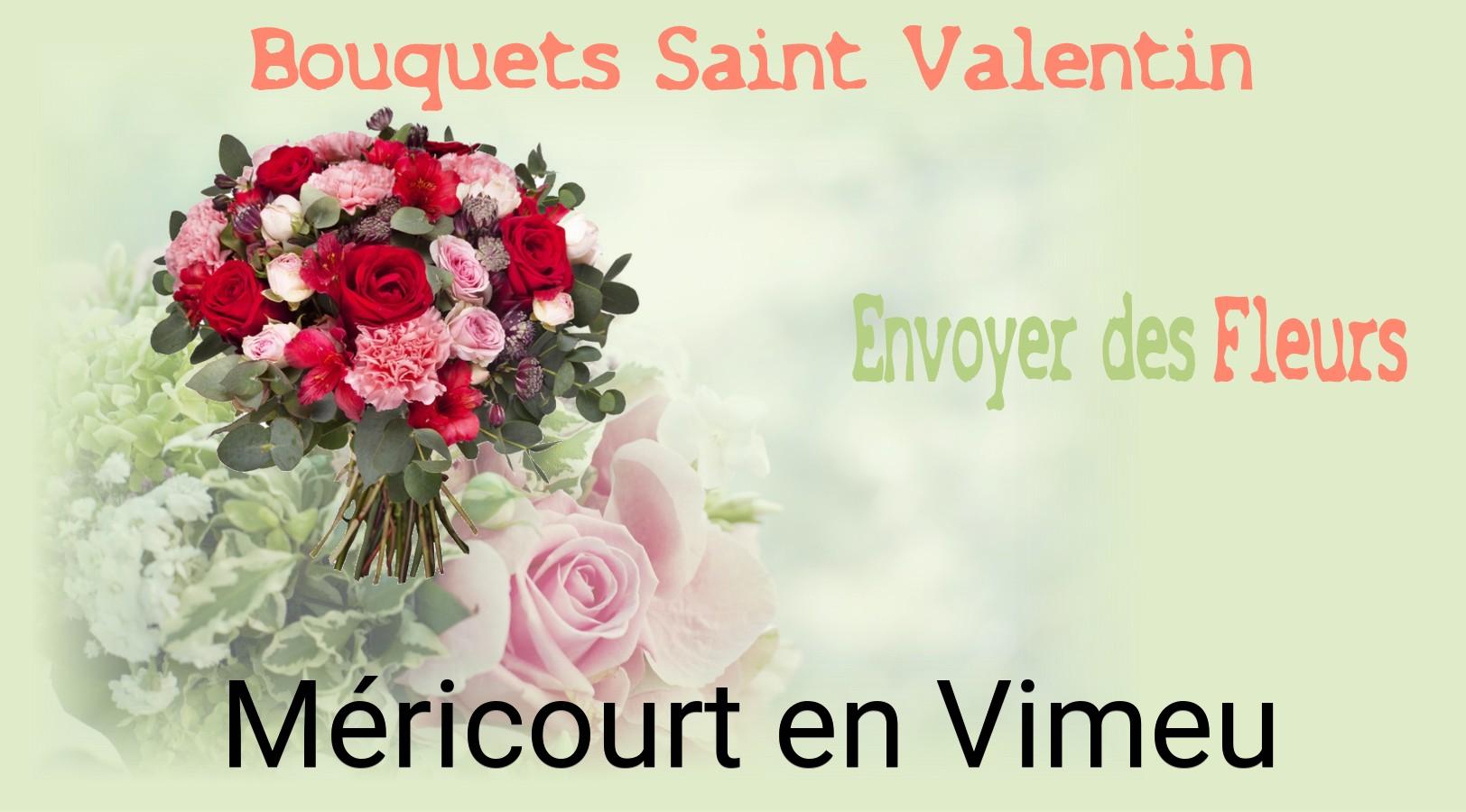 Roses de Saint-Valentin livrées à Méricourt-en-Vimeu